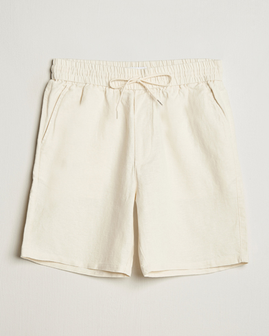 Men | Shorts | LES DEUX | Otto Linen Shorts Ivory
