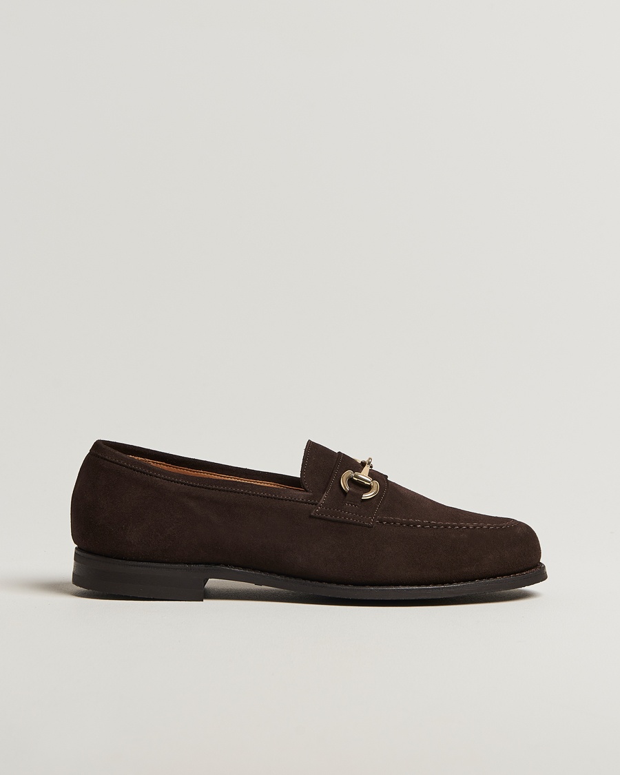Myrqvist Karlberg Loafer Dark Brown Suede – Brown