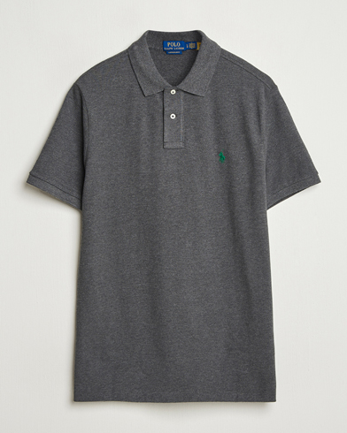 Men | Polo Shirts | Polo Ralph Lauren | Custom Slim Fit Polo Barclay Heather