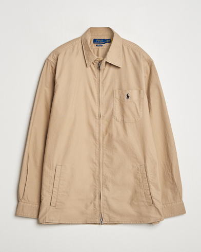 Men | Business & Beyond - Casual | Polo Ralph Lauren | Garment Dyed Oxford Overshirt Surrey Tan