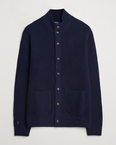 Men | Business & Beyond - Casual | Polo Ralph Lauren | Cotton/Wool Button Cardigan Hunter Navy