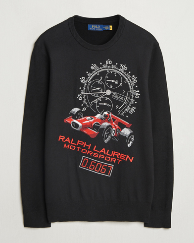 Men | Business & Beyond | Polo Ralph Lauren | RL Motorsport Knitted Sweater Black Combo