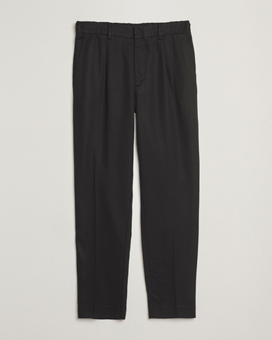 Men | Departments | A Day's March | Smart Lyocell Trousers Black