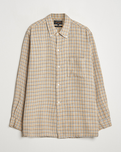 Men | Shirts | BEAMS PLUS | Gunclub Mesh Button Down Shirt Beige