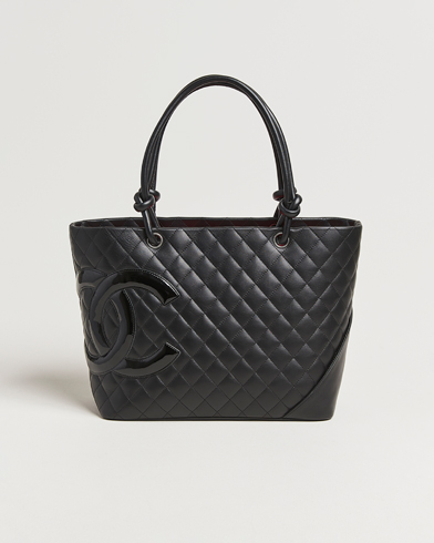 Men | | Chanel Pre-Owned | Cambon Ligne Tote Bag Medium Black