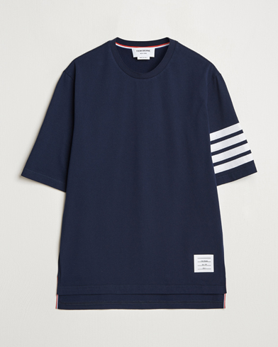Men | Clothing | Thom Browne | 4-Bar T-Shirt Navy