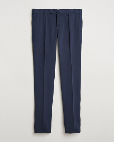 Men | Clothing | Incotex | Slim Fit Garment Dyed Cotton Chinos Navy