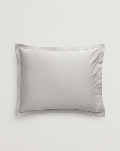 Men | Lifestyle | GANT | Sateen Pillowcase Moon Grey