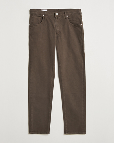 Men | Clothing | Incotex | 5-Pocket Cotton Stretch Pants Dark Brown