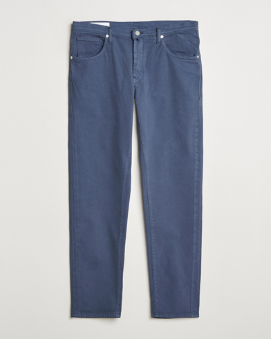 Men | Clothing | Incotex | 5-Pocket Cotton Stretch Pants Dark Blue