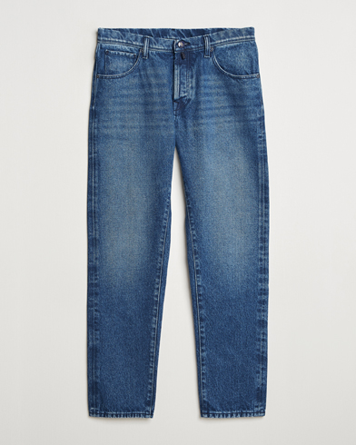 Men | Jeans | Incotex | 5-Pocket Stretch Denim Dark Wash