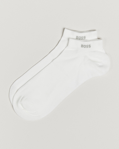 BOSS BLACK 2-Pack Sneaker Socks White – White