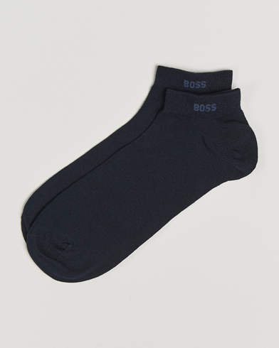BOSS BLACK 2-Pack Sneaker Socks Dark Blue – Blue