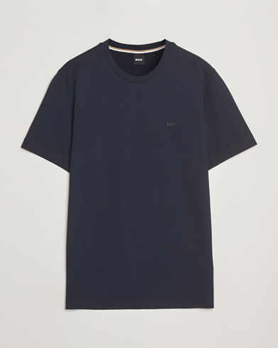 BOSS BLACK Thompson Crew Neck T-Shirt Dark Blue – Blue