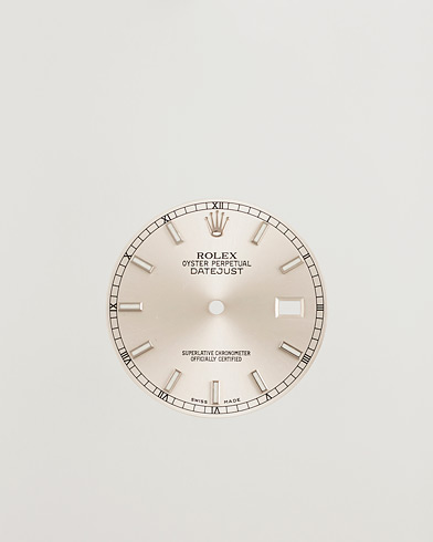 Rolex Pre-Owned Rolex Datejust 5/6 ref With Hands – Silver