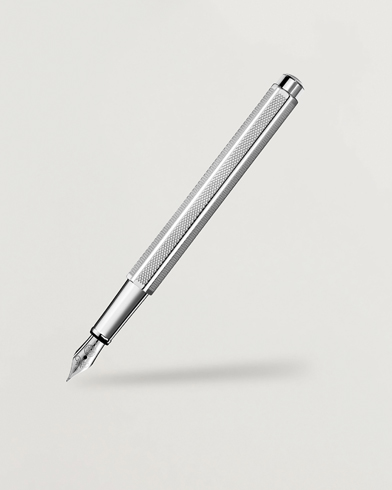 Caran d'Ache Caran d' Ache Ecridor Retro Fountain Pen Platinum Coated – Silver
