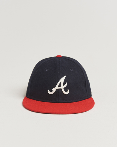 New Era Retro Crown 9Fifty Melton Wool Cap Atlanta Braves – Blue