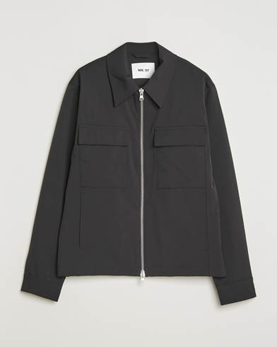 NN07 Alban Bomber Jacket Black – Black