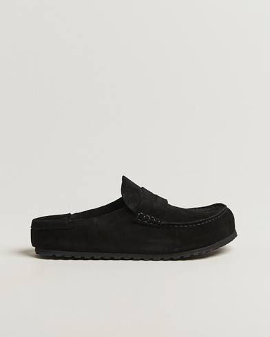 BIRKENSTOCK Naples Black Suede – Black
