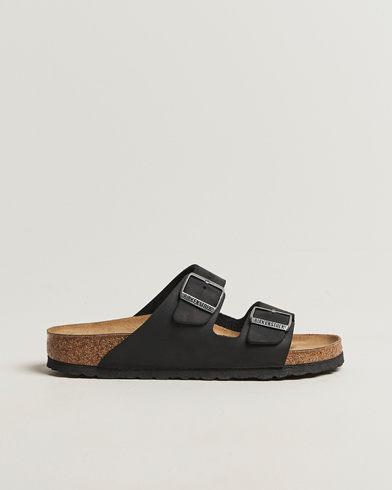 BIRKENSTOCK Woman Arizona Classic Footbed Black Oiled Leather – Black