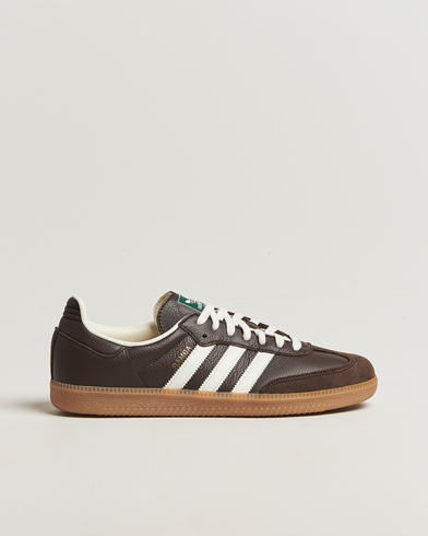adidas Originals Samba OG Sneaker Dark Brown/Off White – Brown