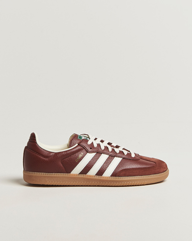 adidas Originals Samba OG Sneaker Fox Brown/Off White – Red