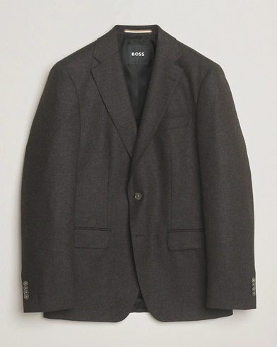  Hutson Wool Blazer Dark Brown