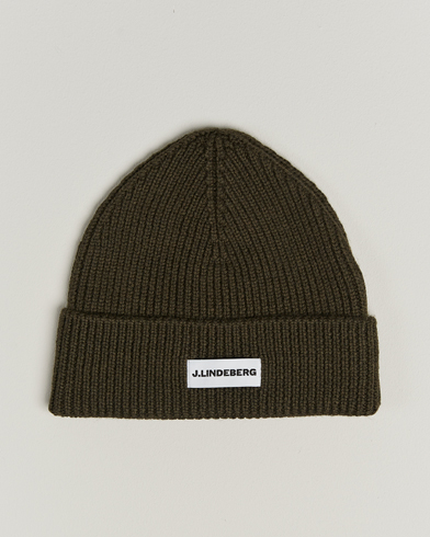 J.Lindeberg Juan Merino Beanie Forest Green – Green