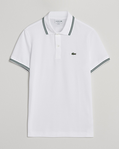 Lacoste Original Tipped Polo Piké White – White