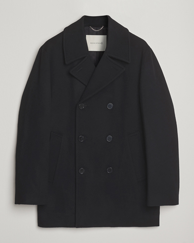 Mackintosh Dalton Wool/Cashmere Peacoat Navy at CareOfCarl.com