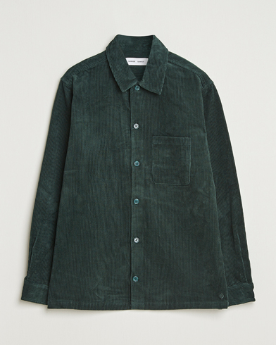 Samsøe Samsøe Damon Corduroy Overshirt Green Gables – Green