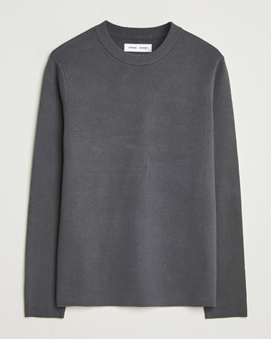 Samsøe Samsøe Niklas Sweater Black Oyster – Grey