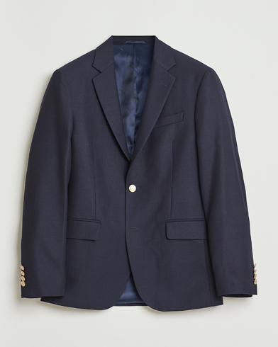 GANT Wool Club Blazer Evening Blue – Blue
