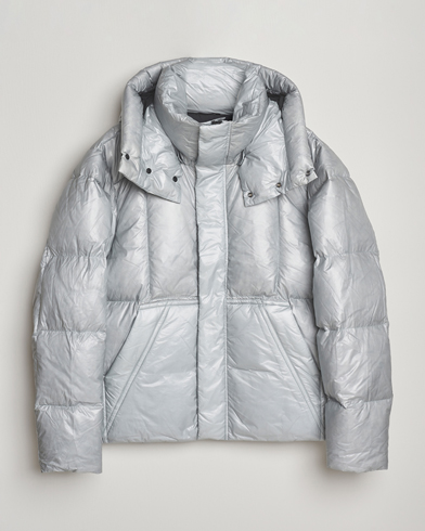 J.Lindeberg Kade Down Hooded Jacket High Rise – Grey