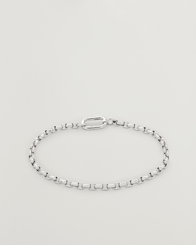 Tom Wood Lee Bracelet Thick Silver – Silver