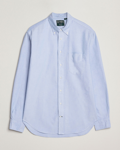 Gitman Vintage Oxford Button Down Shirt Light Blue – Blue