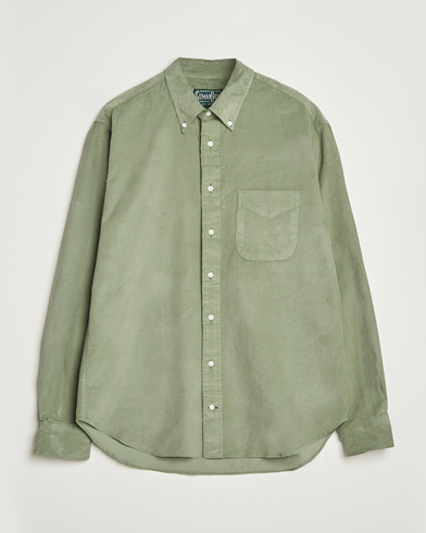 Men | Gitman Vintage | Gitman Vintage Corduroy Button Down Shirt Sage