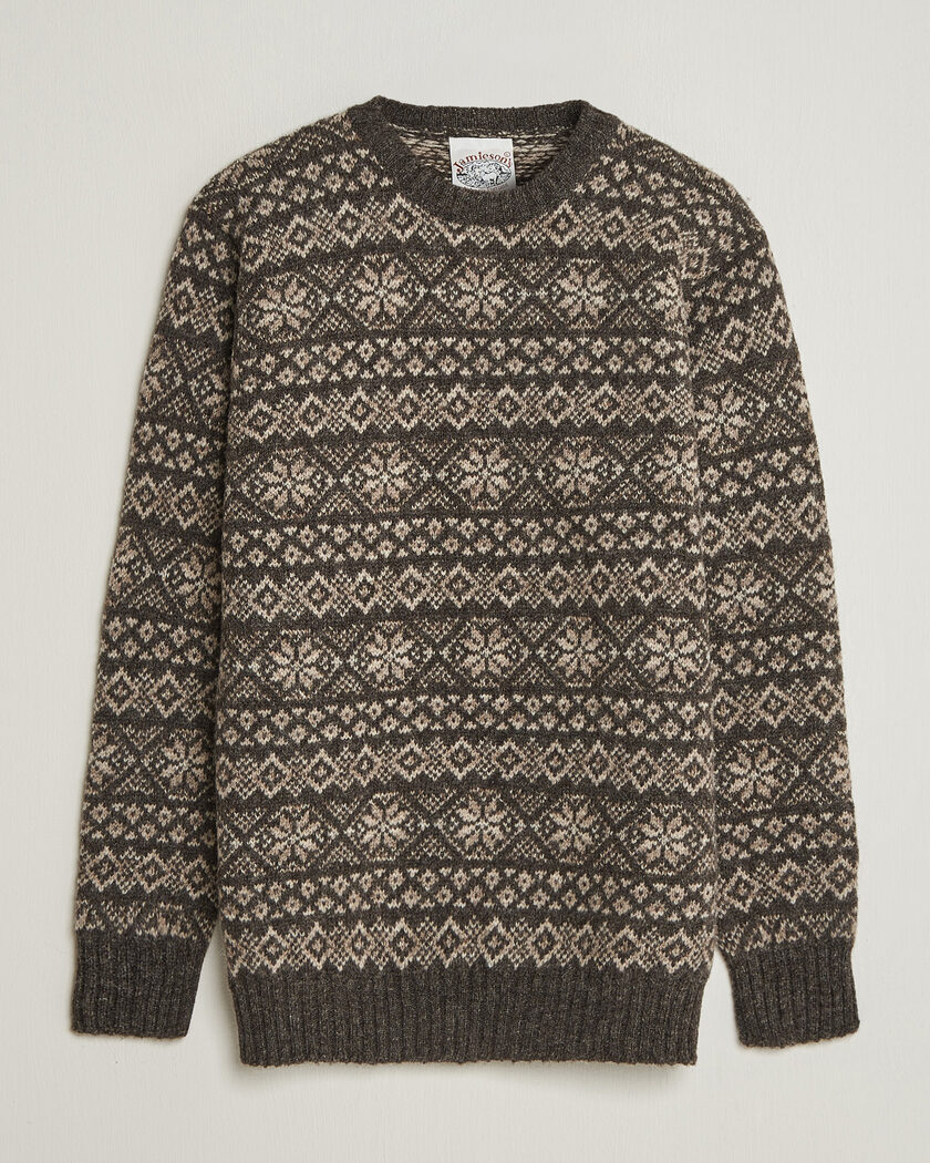 Samsøe Samsøe Isak Crew Neck Dark Grey at CareOfCarl.com
