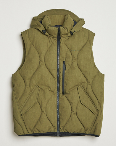 Oakley Baldface Puffer Vest Army Green – Green