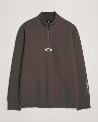 Oakley FGL New Retro Half Zip Sweater Black – Grey