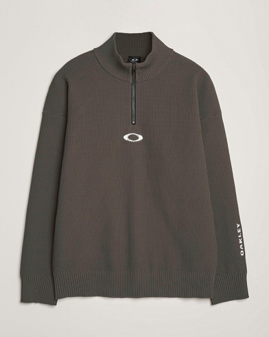 Oakley FGL New Retro Half Zip Sweater Black – Grey