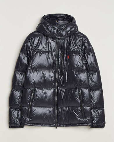 Polo Ralph Lauren Gorham Glossy Down Jacket Polo Black – Black