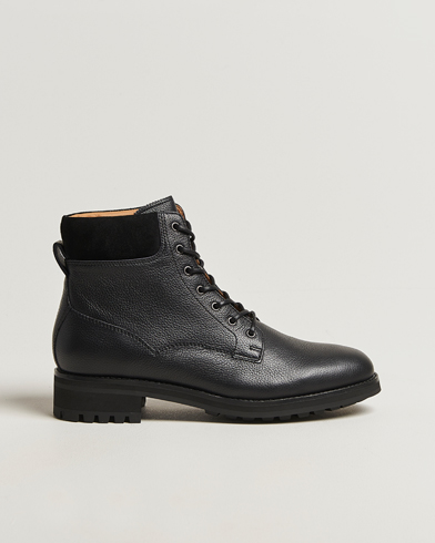 Polo Ralph Lauren Bryson Mid Boot Black Calf – Black