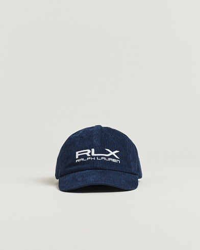 RLX Ralph Lauren Corduroy Cap Refined Navy – Blue