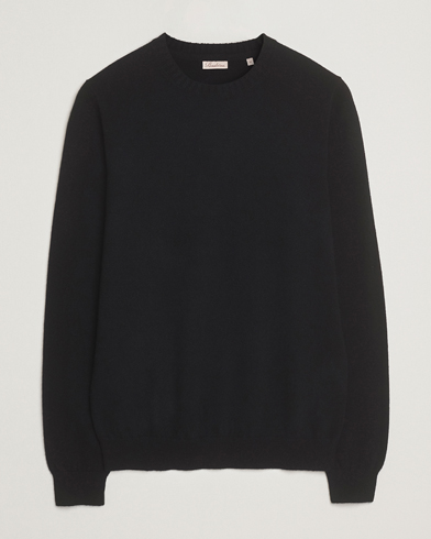 Stenströms Cashmere Crewneck Black – Black