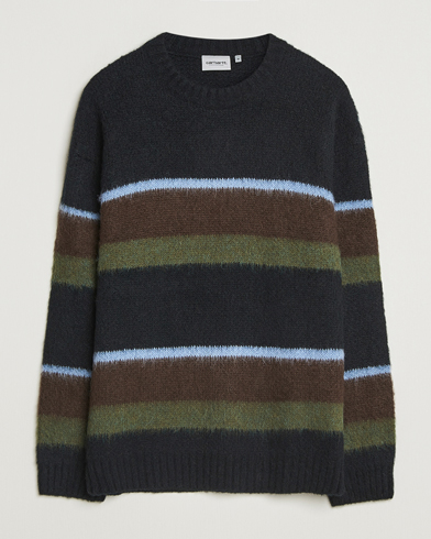 Men | Carhartt WIP | Carhartt WIP Merton Striped Alpaca Sweater Palisander