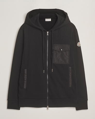 Moncler Full Zip Hoodie Black – Black