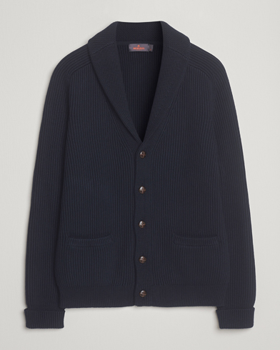 Morris Brayden Shawl Cardigan Navy – Blue