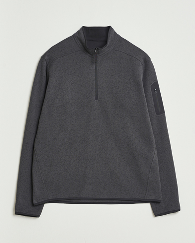 Arc'teryx Covert Half-Zip Black Heather – Black