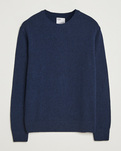 Colorful Standard Classic Merino Wool Crew Neck Marine Blue – Blue